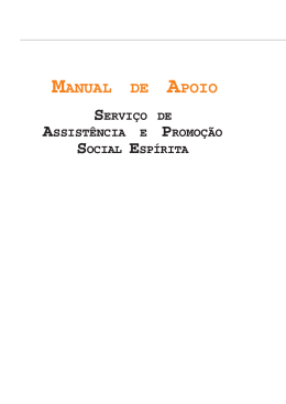 Sapse 18x251.pmd - Federa&ccedil;&atilde;o Esp&iacute;rita de Rond&ocirc;nia