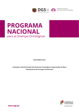 PROGRAMA NACIONAL - APAH - Associação Portuguesa de