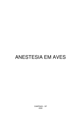 Anestesia - Roberta Bottino Soffiatti