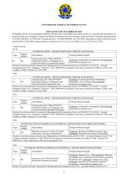 Editais - Pr&oacute;-Reitoria de Gest&atilde;o de Pessoas