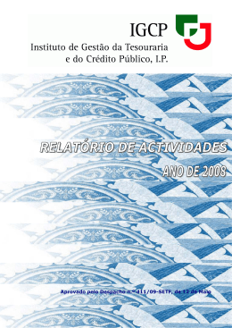 Aprovado pelo Despacho n.&ordm; 411/09-SETF, de 12 de Maio
