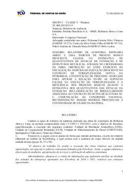 Abreu e Lima - Tribunal de Contas da Uni&atilde;o