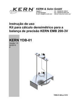 P KERN YDB-01 - KERN & SOHN GmbH