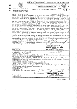 “É REGÃSTRO DE IMÓVEIS