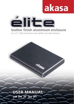leather finish aluminium enclosure USER MANUAL