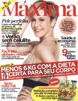 "Concentre-se" Revista M&aacute;xima