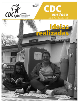 CDC em Foco - Apiaí (SP) - Instituto Camargo Corrêa