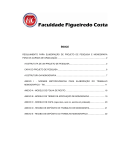 Projeto de Pesquisa