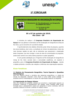1&ordf; CIRCULAR