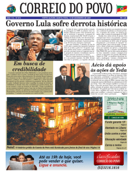 Governo Lula sofre derrota histórica