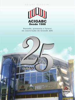 Revista Comemorativa 25 anos ACIGABC