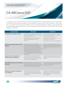 CA ARCserve D2D