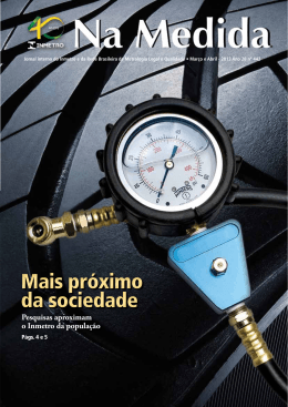 Mais próximo da sociedade Mais próximo da sociedade