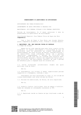 1&ordf; vf de angra dos reis - Tribunal Regional Federal da 2&ordf; Regi&atilde;o