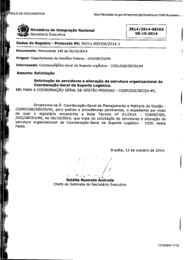 Scanned Document - Ministério da Integração Nacional