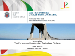 The Portuguese Construction Technology Platform