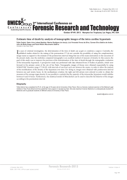 Forensic Research and Technology