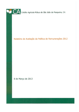 ` `- _` Cr&eacute;dito Agr&iacute;cola M&uacute;tuo de S&atilde;o Jo&atilde;o da Pesqueira, Crl.