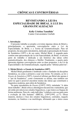 cr&ocirc;nicas e controv&eacute;rsias revisitando a lei da especialidade de br&eacute;al