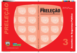 Edi&ccedil;&atilde;o N&ordm; 03 - Abr/2008 - Pol&iacute;cia Militar do Esp&iacute;rito Santo