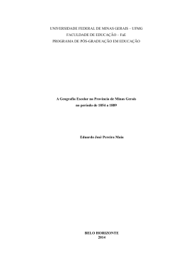 Biblioteca Digital de Teses e Disserta&ccedil;&otilde;es da UFMG
