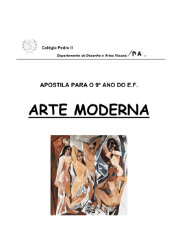 ARTE MODERNA - Artes Visuais UE Centro