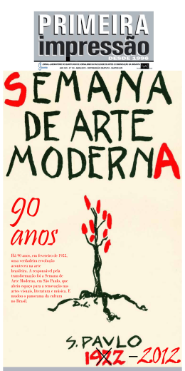 Semana de Arte Moderna: 90 anos