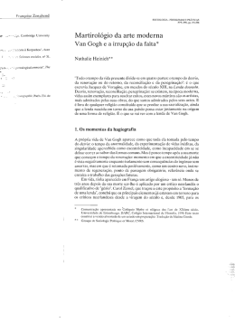 Martirol&oacute;gio da arte moderna - Sociologia, Problemas e Pr&aacute;ticas