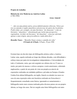 Historia da Arte Moderna na Am&eacute;rica Latina