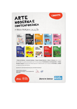 Arte Moderna e Contemporânea