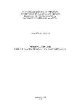 Disserta&ccedil;&atilde;o- Lara Almeida da Silva - TEDE