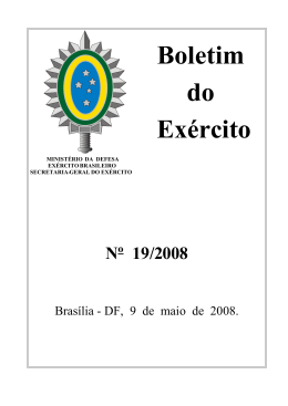 Diploma de Colaborador Em&eacute;rito do Ex&eacute;rcito
