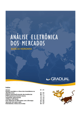 an&aacute;lises individuais - Gradual Investimentos