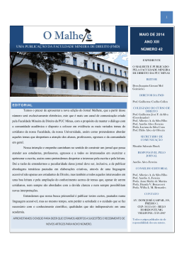 Ano XIV, n&uacute;mero 42, maio a agosto de 2014