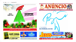 Edi&ccedil;&atilde;o / Dezembro de 2010 (1&ordf; Parte)