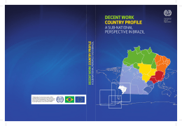 Decent Work Country Profile: A Sub-National Perspective in Brazil   pdf