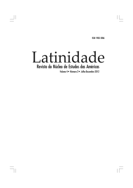 Revista do N&uacute;cleo de Estudos das Am&eacute;ricas