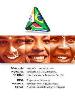 Fórum de Mulheres do IBAS IBSA Women`s Forum