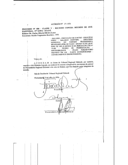 J AC&Oacute;RD&Atilde;O Nf` 111.082 - Tribunal Regional Eleitoral de Santa