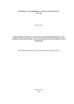 PONTIF&Iacute;CIA UNIVERSIDADE CAT&Oacute;LICA DE S&Atilde;O PAULO