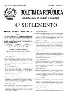 br - n.º 44 iii série 4.º suplemento - 2008