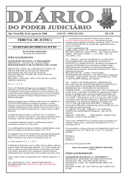 edi&ccedil;&atilde;o 3421.pmd - Di&aacute;rio da Justi&ccedil;a Eletr&ocirc;nico - TJRR