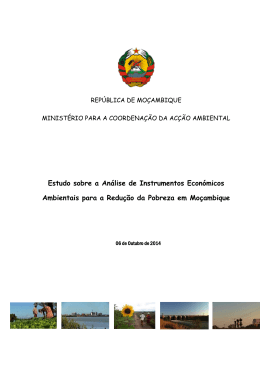 Estudo sobre a An&aacute;lise de Instrumentos Econ&oacute;micos Ambientais