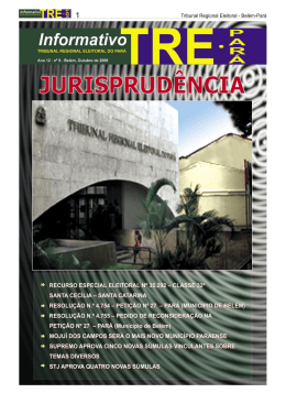 Informativo TRE outubro.indd