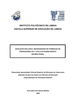 Educa&ccedil;&atilde;o inclusiva - Reposit&oacute;rio Cient&iacute;fico do Instituto