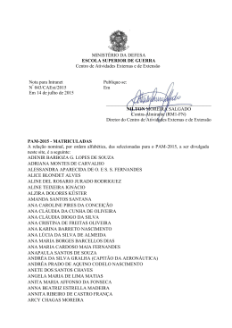 presid&ecirc;ncia da rep&uacute;blica - Escola Superior de Guerra