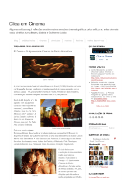 El Deseo &ndash; O Apaixonante Cinema de Pedro