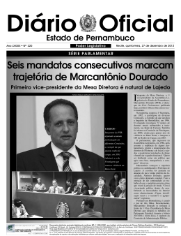 Seis mandatos consecutivos marcam trajet&oacute;ria de