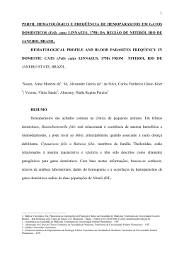 Veja o artigo completo - Universidade Castelo Branco