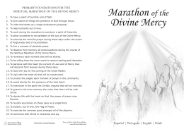 Marathon of the Divine Mercy - Voz y Eco de la Madre Divina
